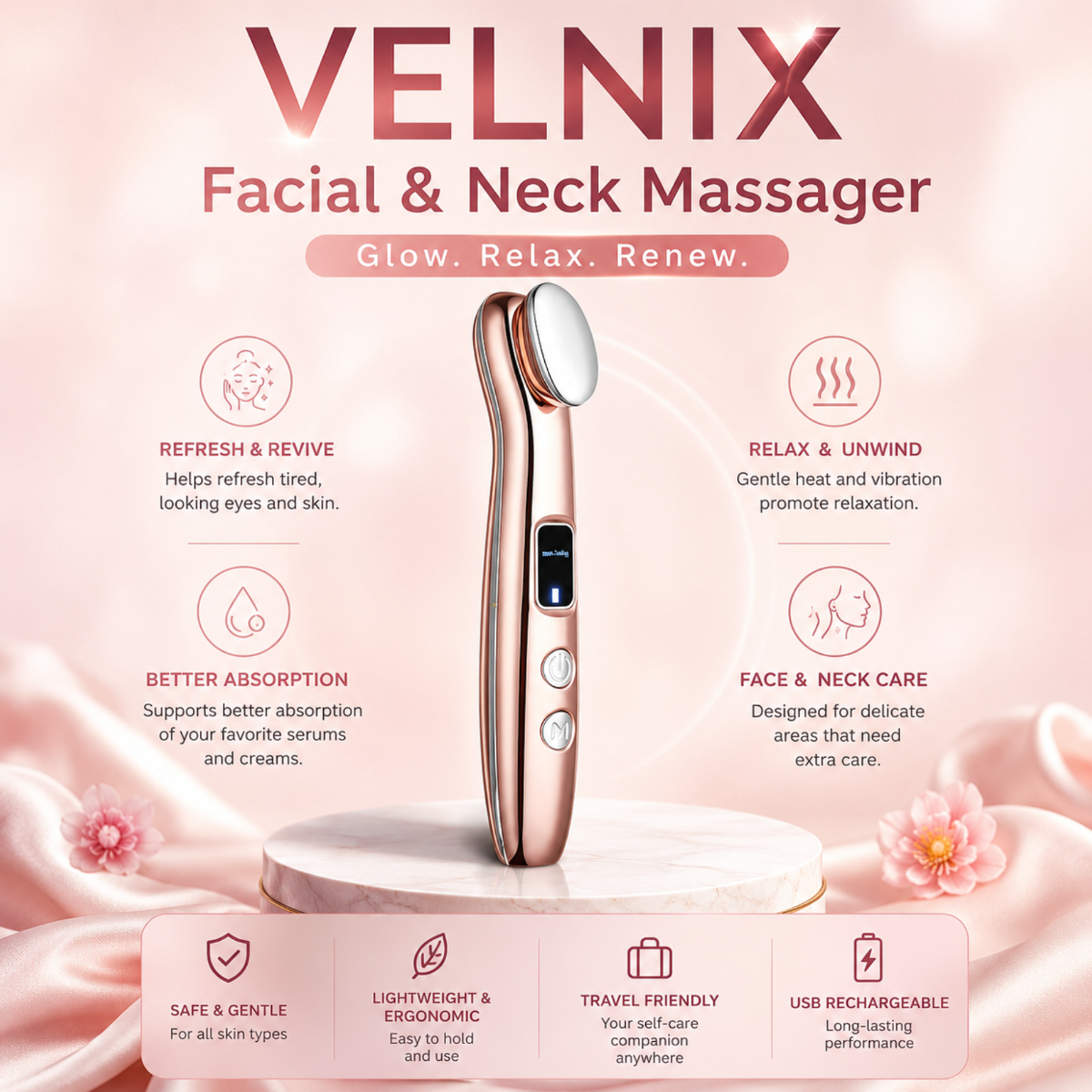 GlowLift Facial & Neck Massager