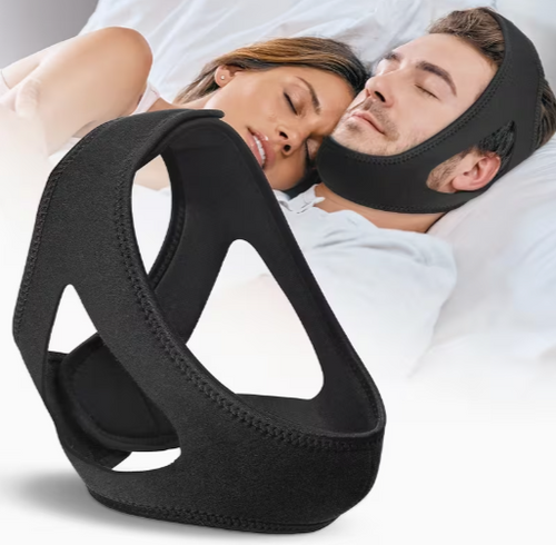 Adjustable Anti-Snoring Chin Strap